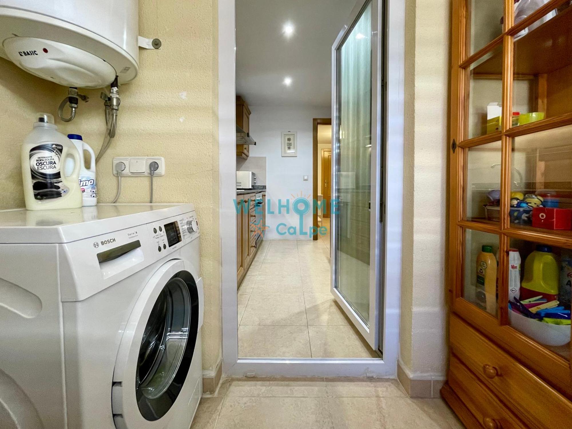 Manzana Bonito Y Comodo Apartamento Con Piscina 칼페 외부 사진