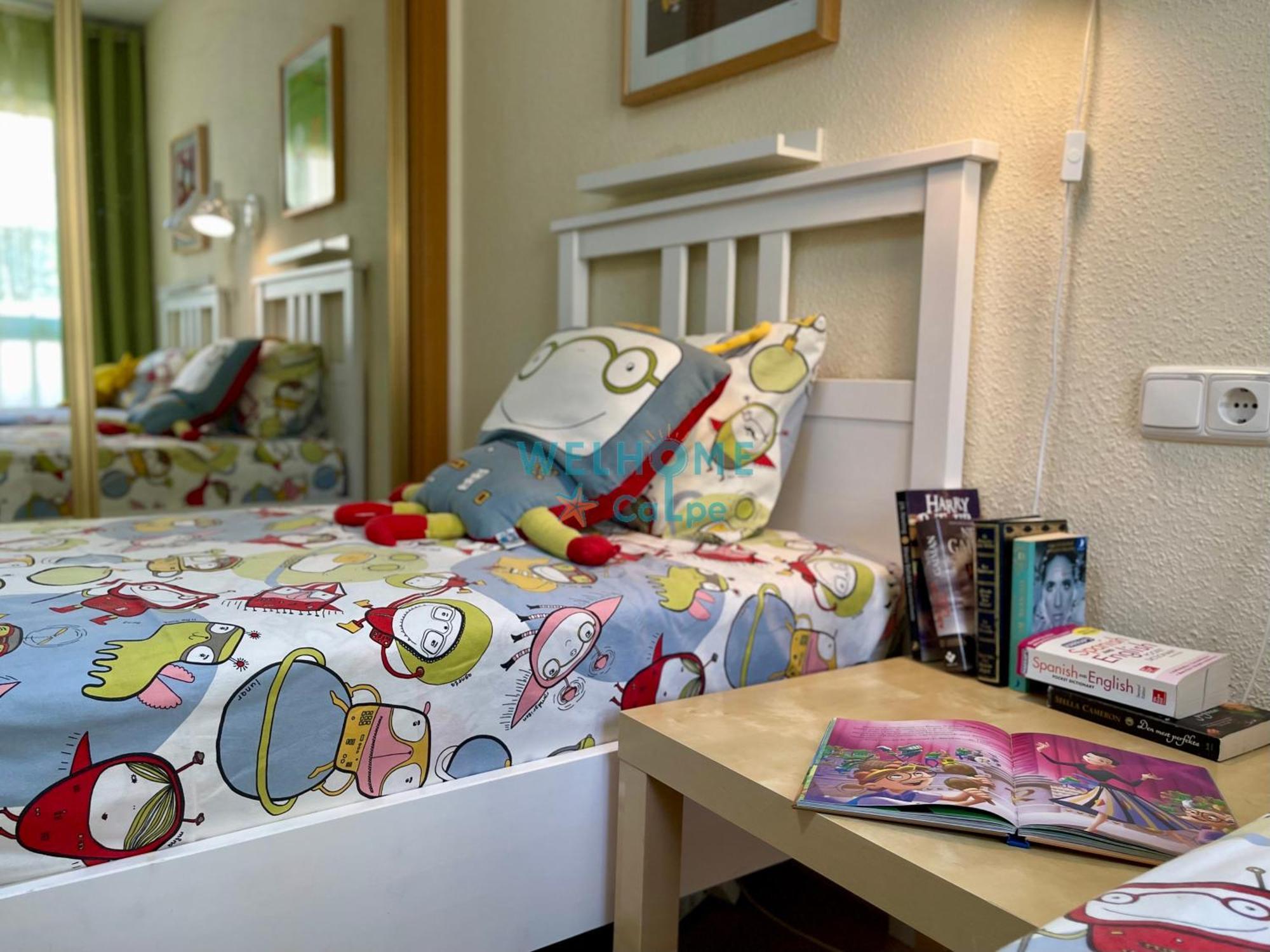 Manzana Bonito Y Comodo Apartamento Con Piscina 칼페 외부 사진
